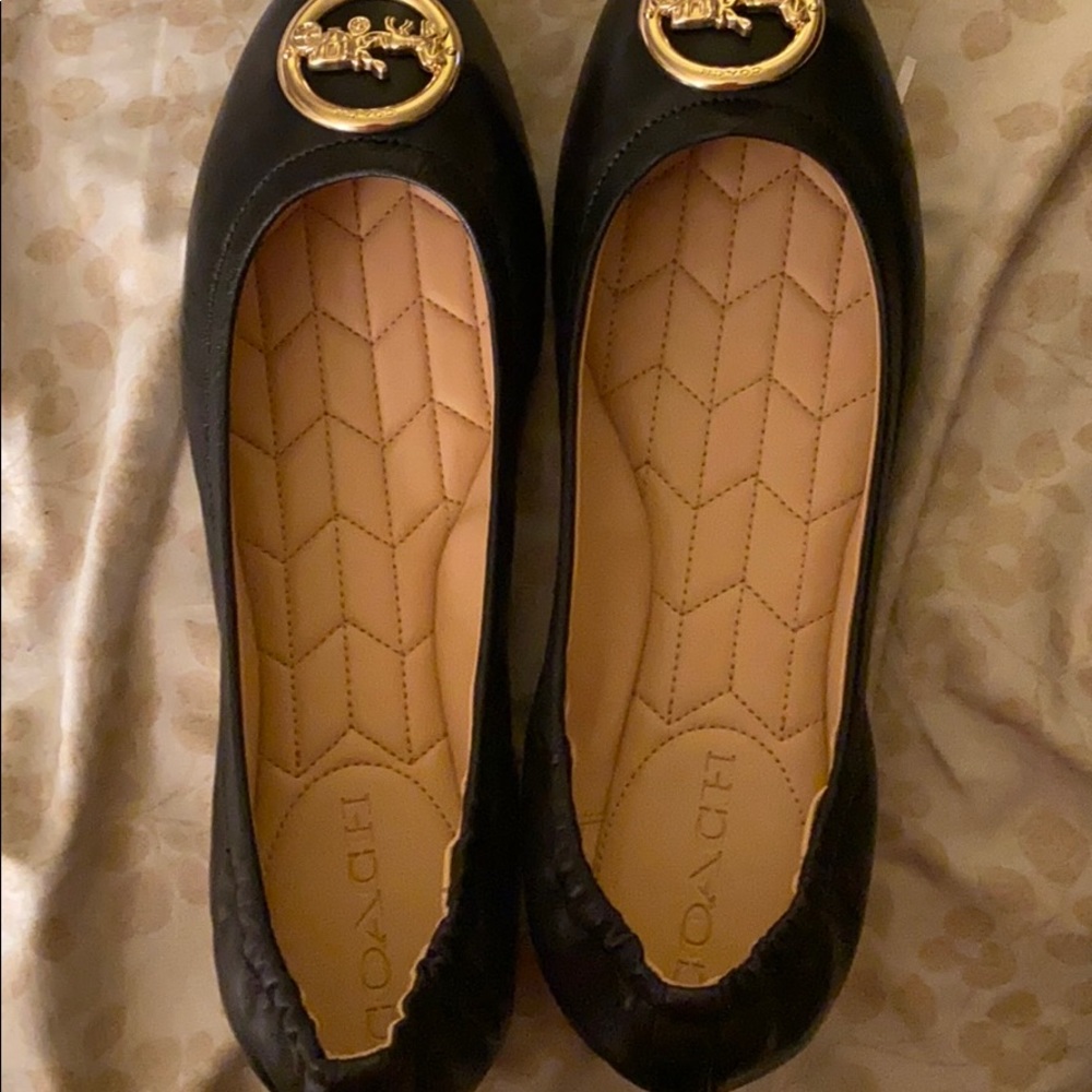 Coach ballet flats